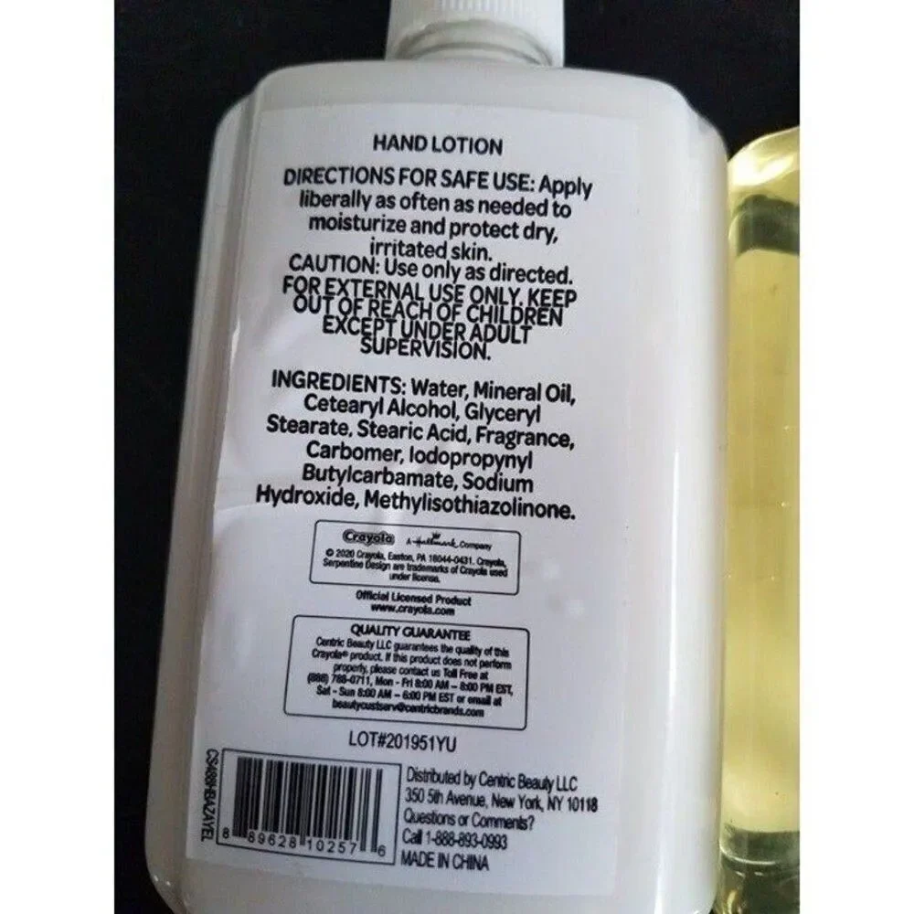 Crayola Kids Hand Wash Blueberry Scent & Lotion Lemon Scent Set